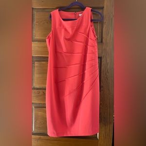 Salmon Calvin Klein Dress